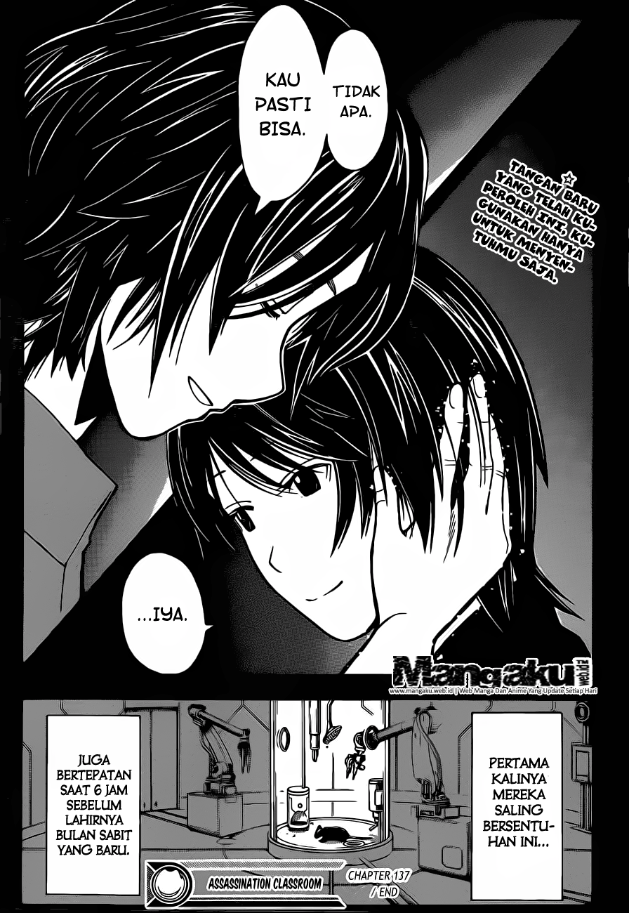 Assassination Classroom Chapter 137 - halaman 19