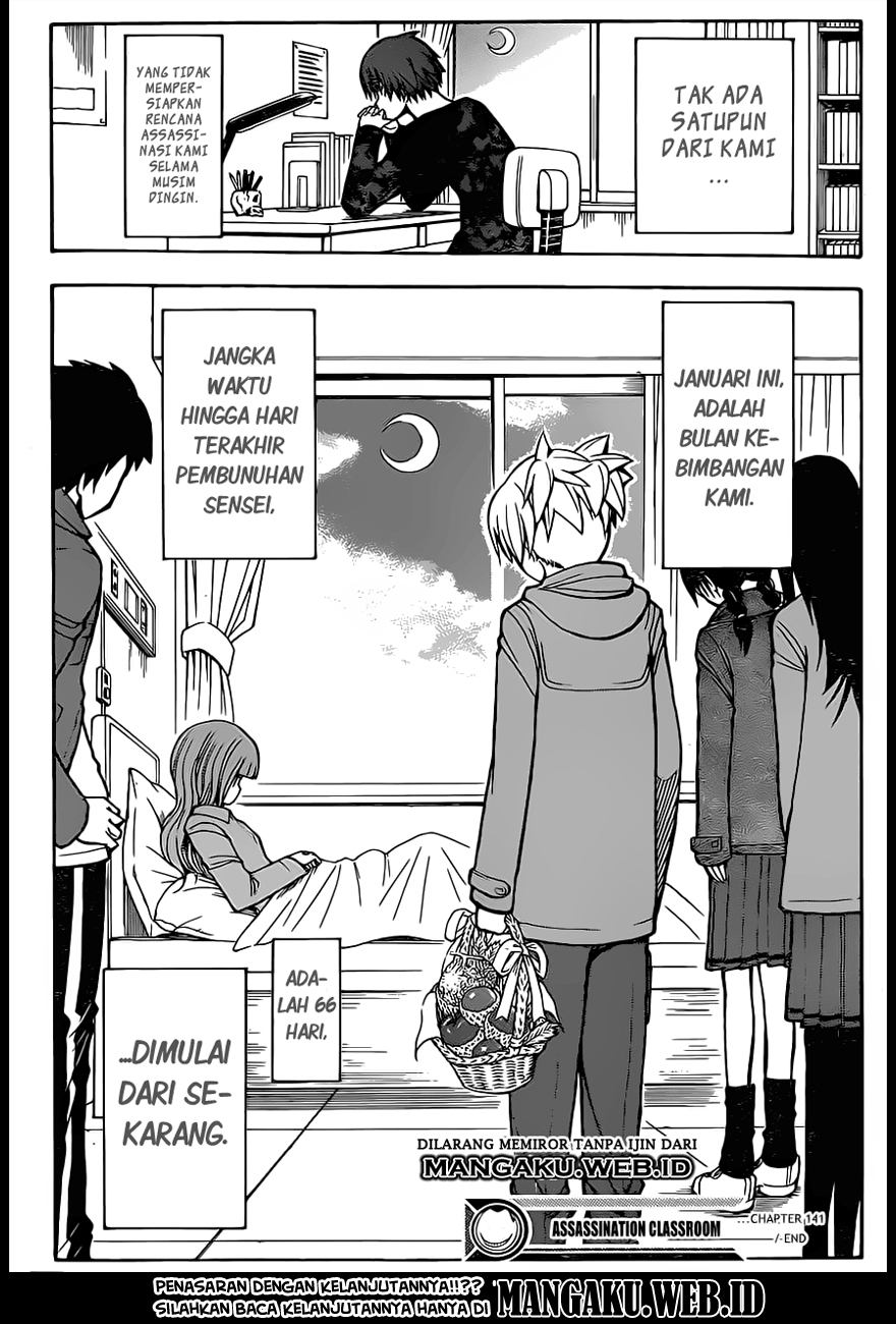 Assassination Classroom Chapter 141 - halaman 19
