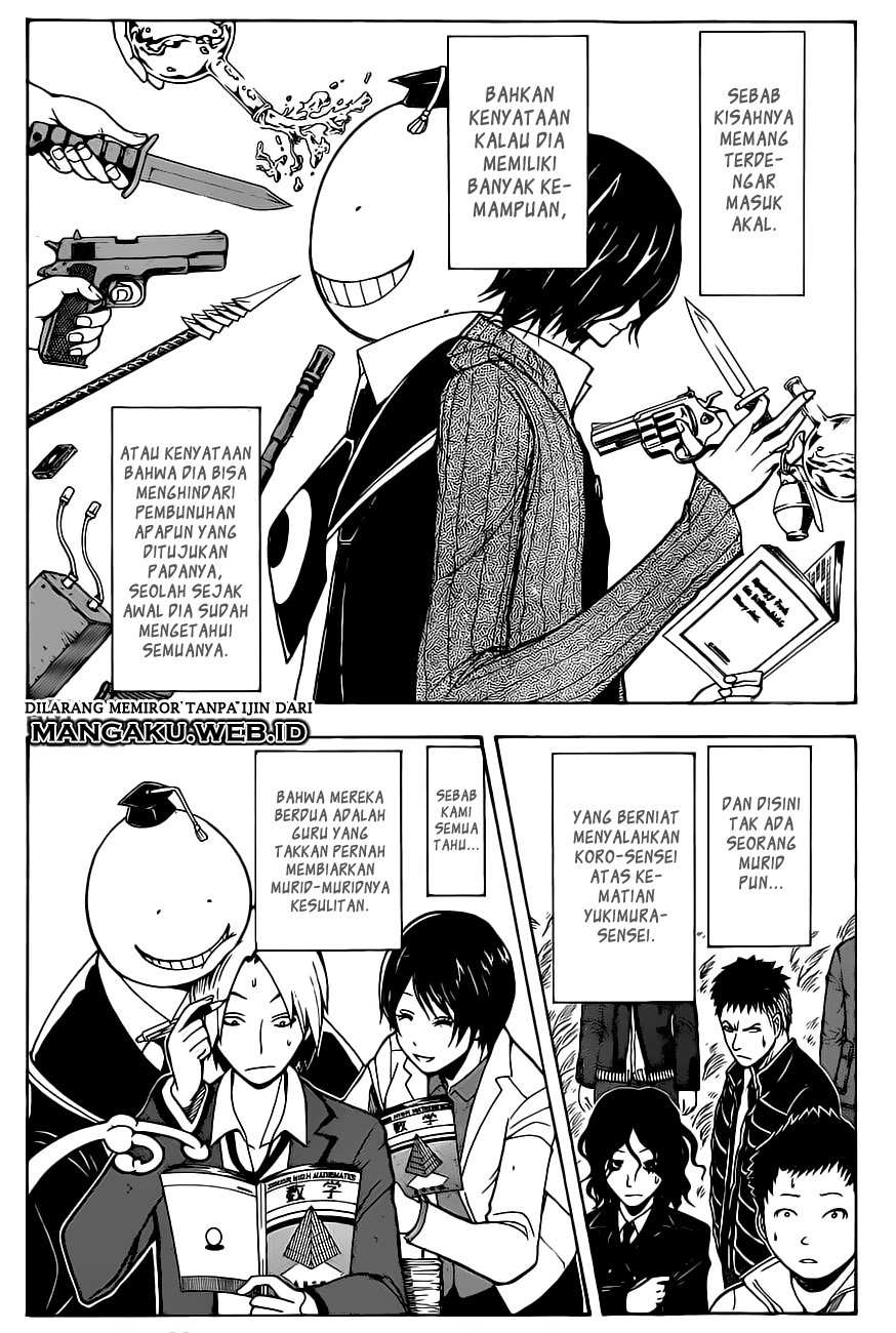 Assassination Classroom Chapter 141 - halaman 5