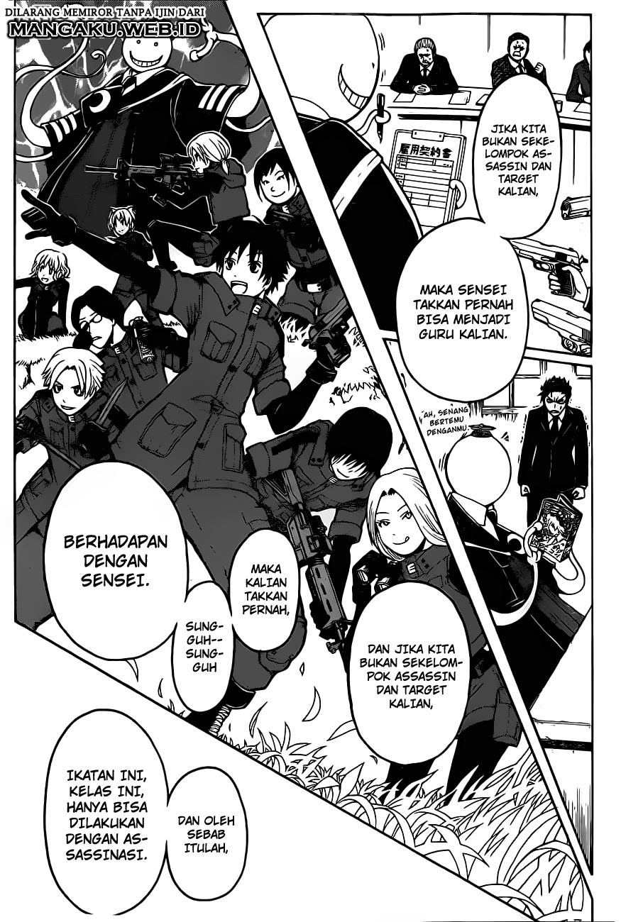 Assassination Classroom Chapter 141 - halaman 9