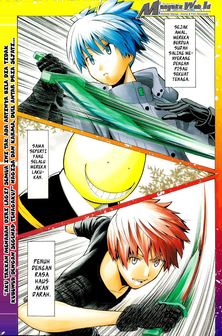 Assassination Classroom Chapter 148 - halaman 3