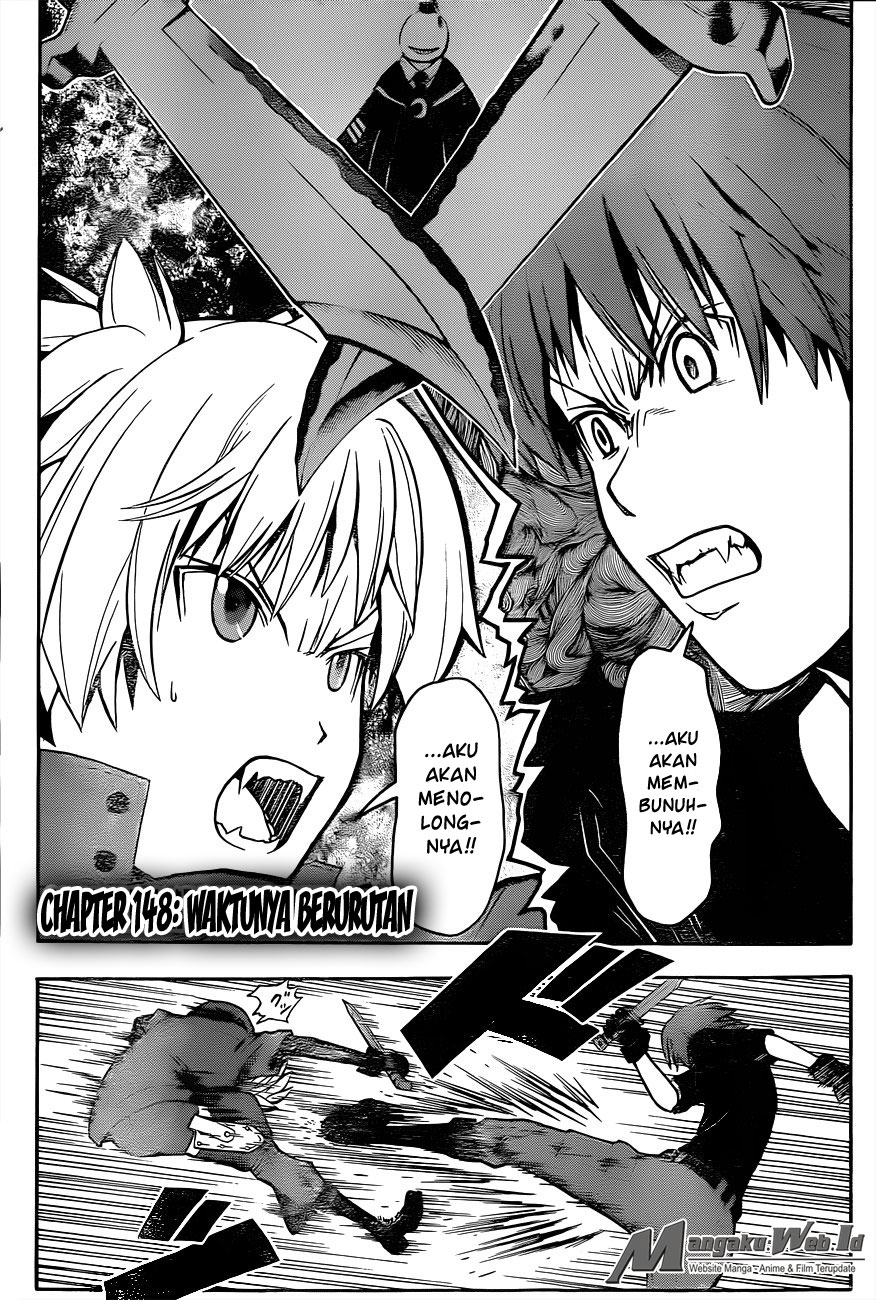 Assassination Classroom Chapter 148 - halaman 6