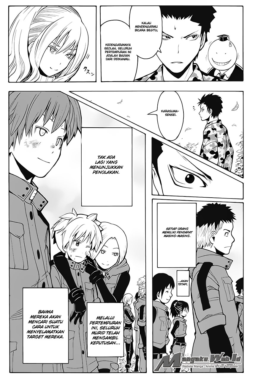 Assassination Classroom Chapter 149 - halaman 17