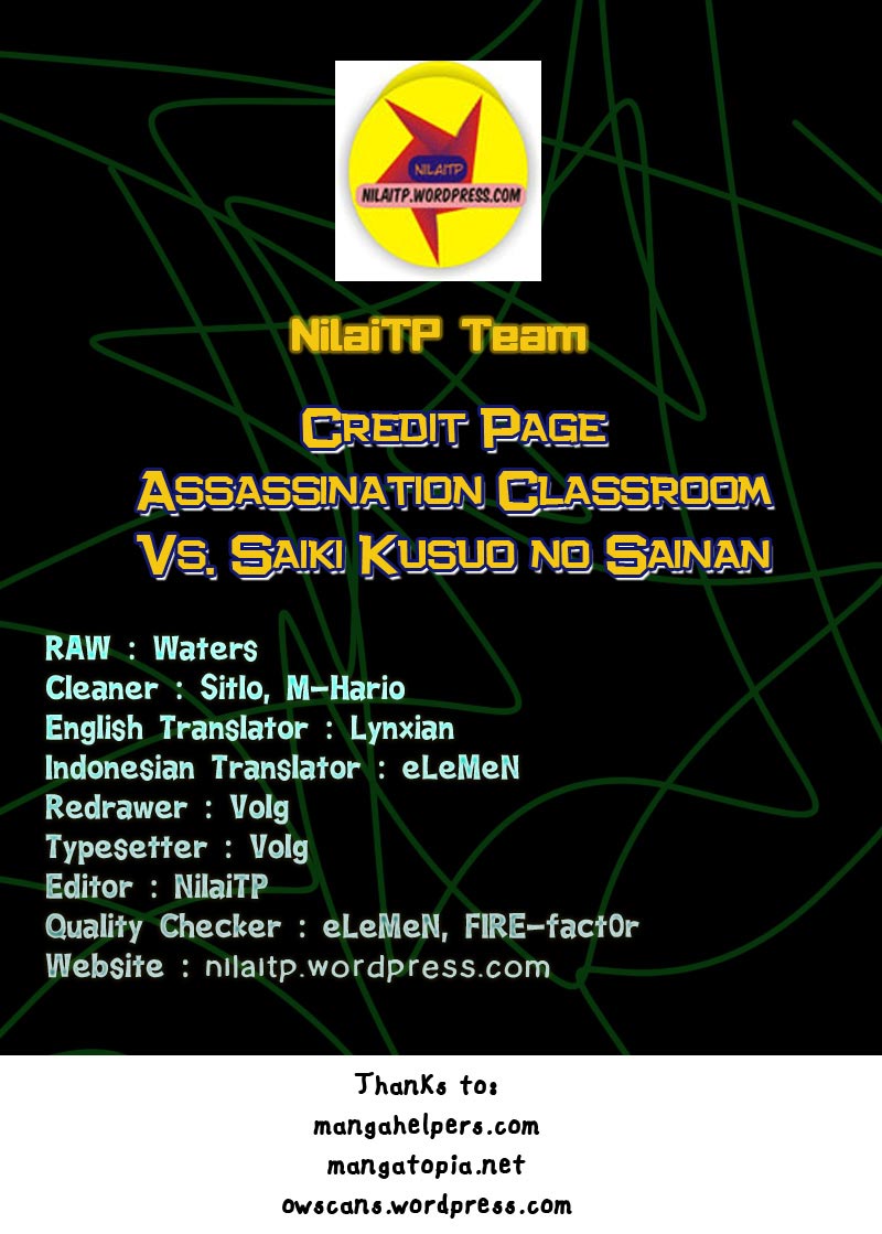 Assassination Classroom Chapter 15 - halaman 3