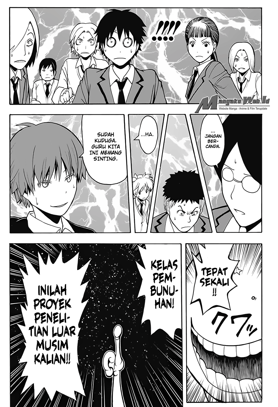 Assassination Classroom Chapter 150 - halaman 16