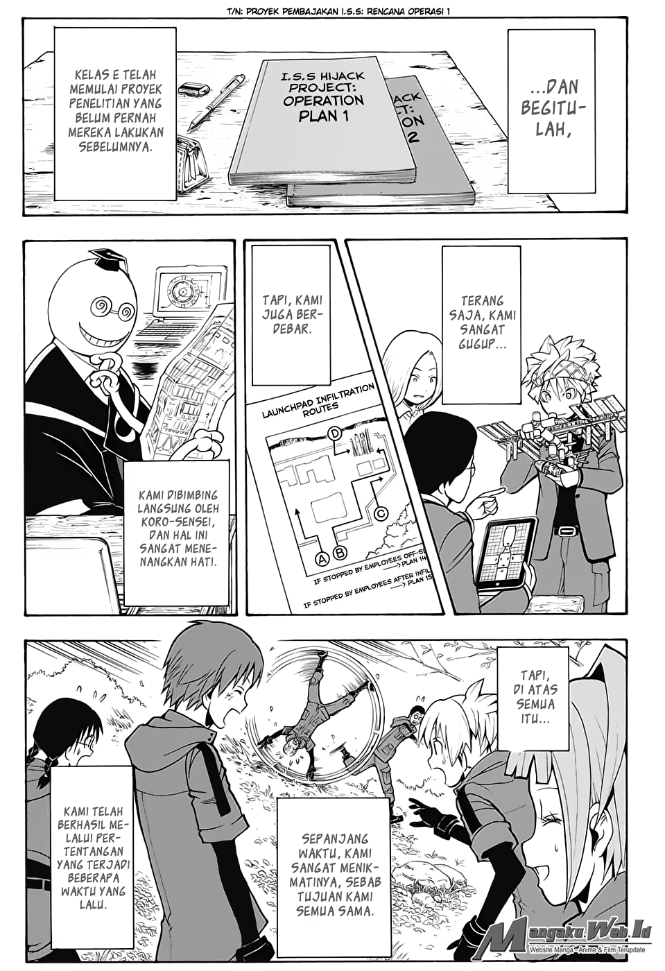 Assassination Classroom Chapter 150 - halaman 18