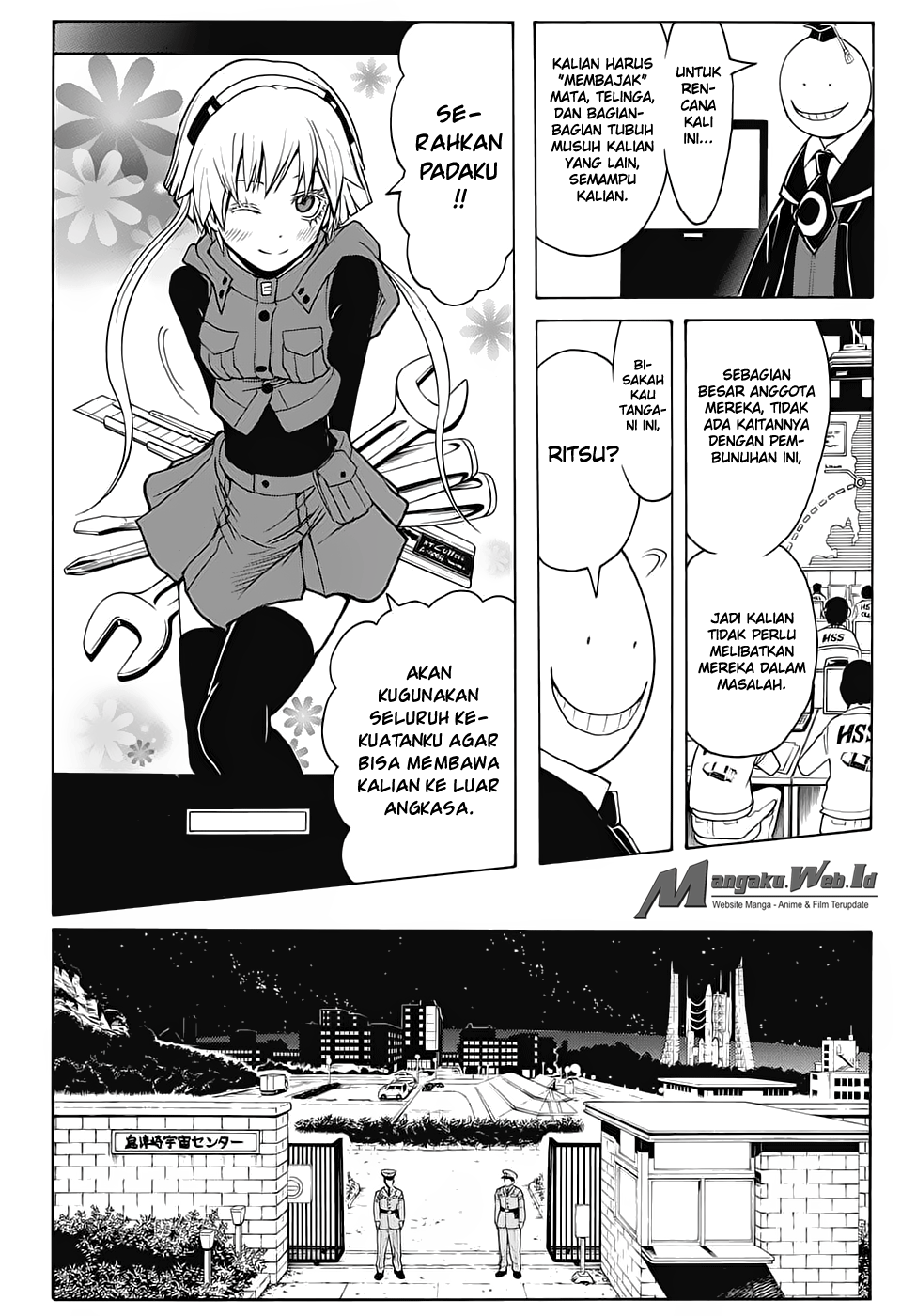Assassination Classroom Chapter 150 - halaman 19