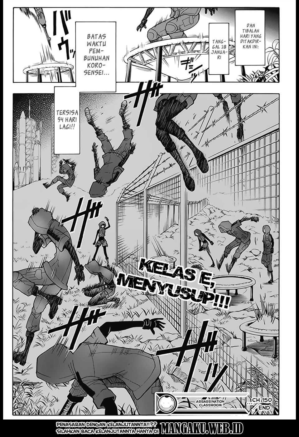 Assassination Classroom Chapter 150 - halaman 20