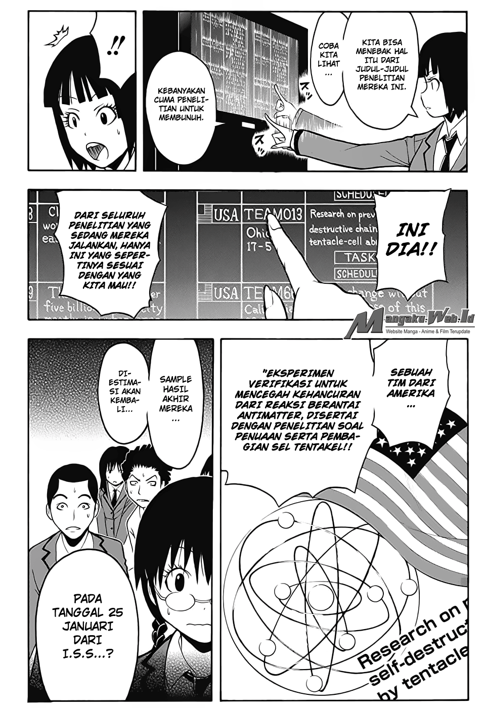 Assassination Classroom Chapter 150 - halaman 7