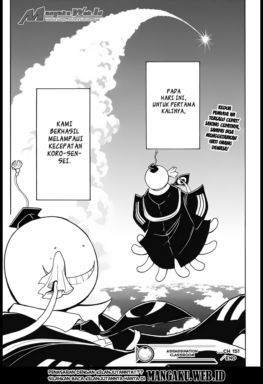 Assassination Classroom Chapter 151 - halaman 20