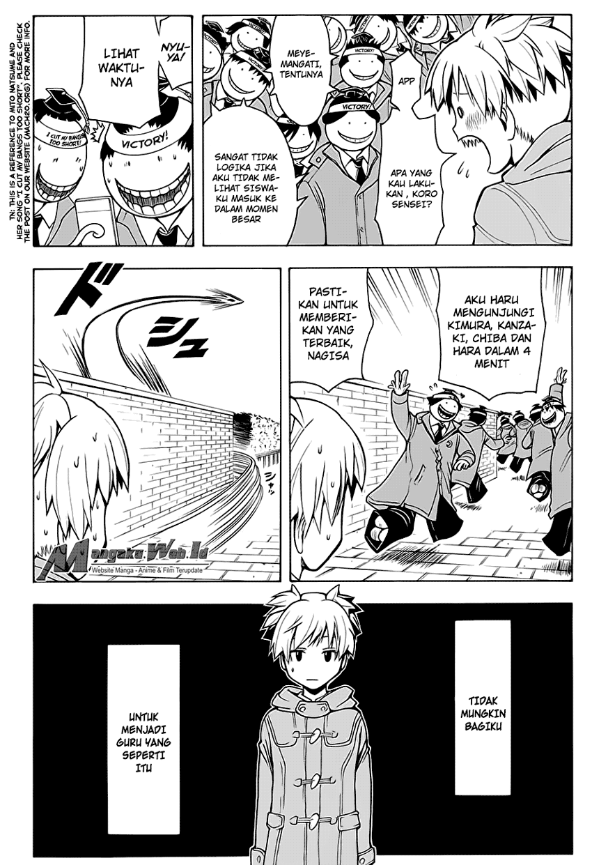 Assassination Classroom Chapter 154 - halaman 18