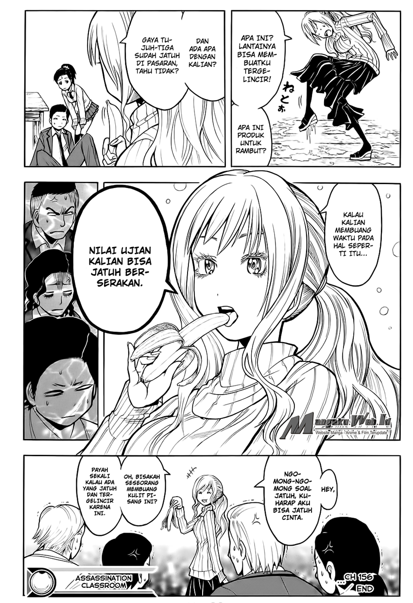 Assassination Classroom Chapter 156 - halaman 19
