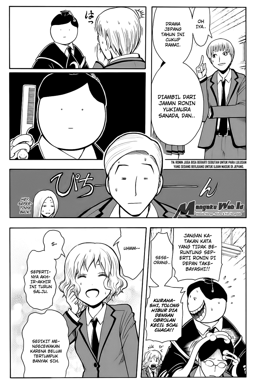 Assassination Classroom Chapter 156 - halaman 8