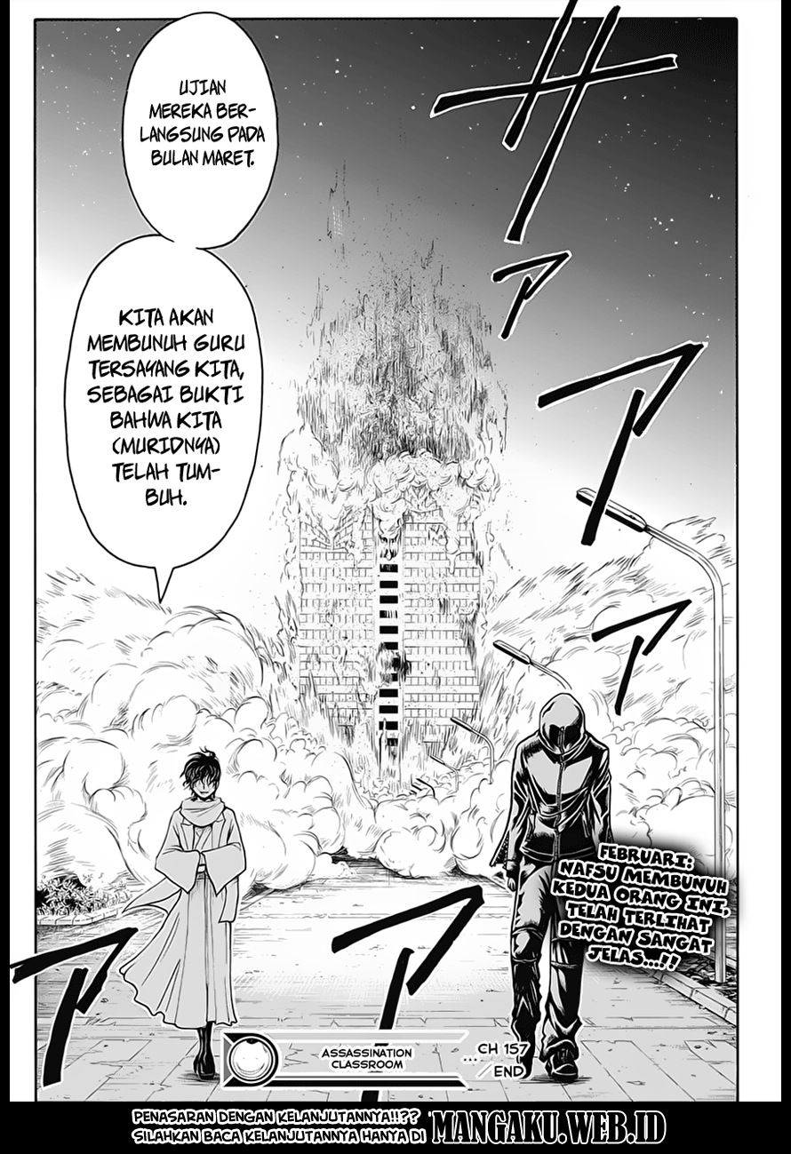 Assassination Classroom Chapter 157 - halaman 20