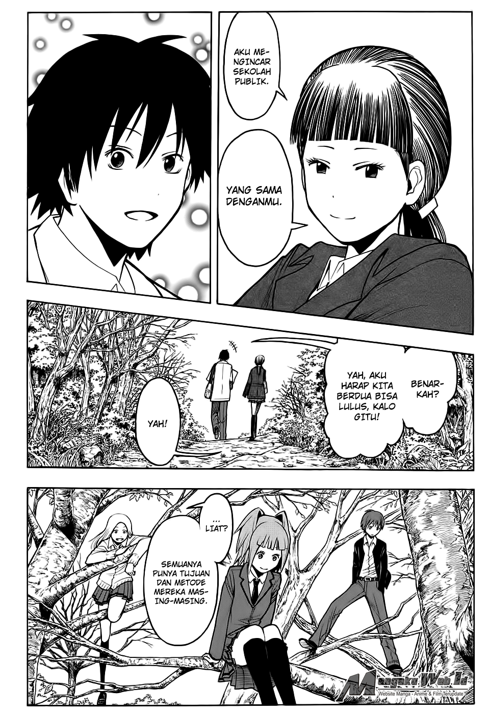 Assassination Classroom Chapter 159 - halaman 8