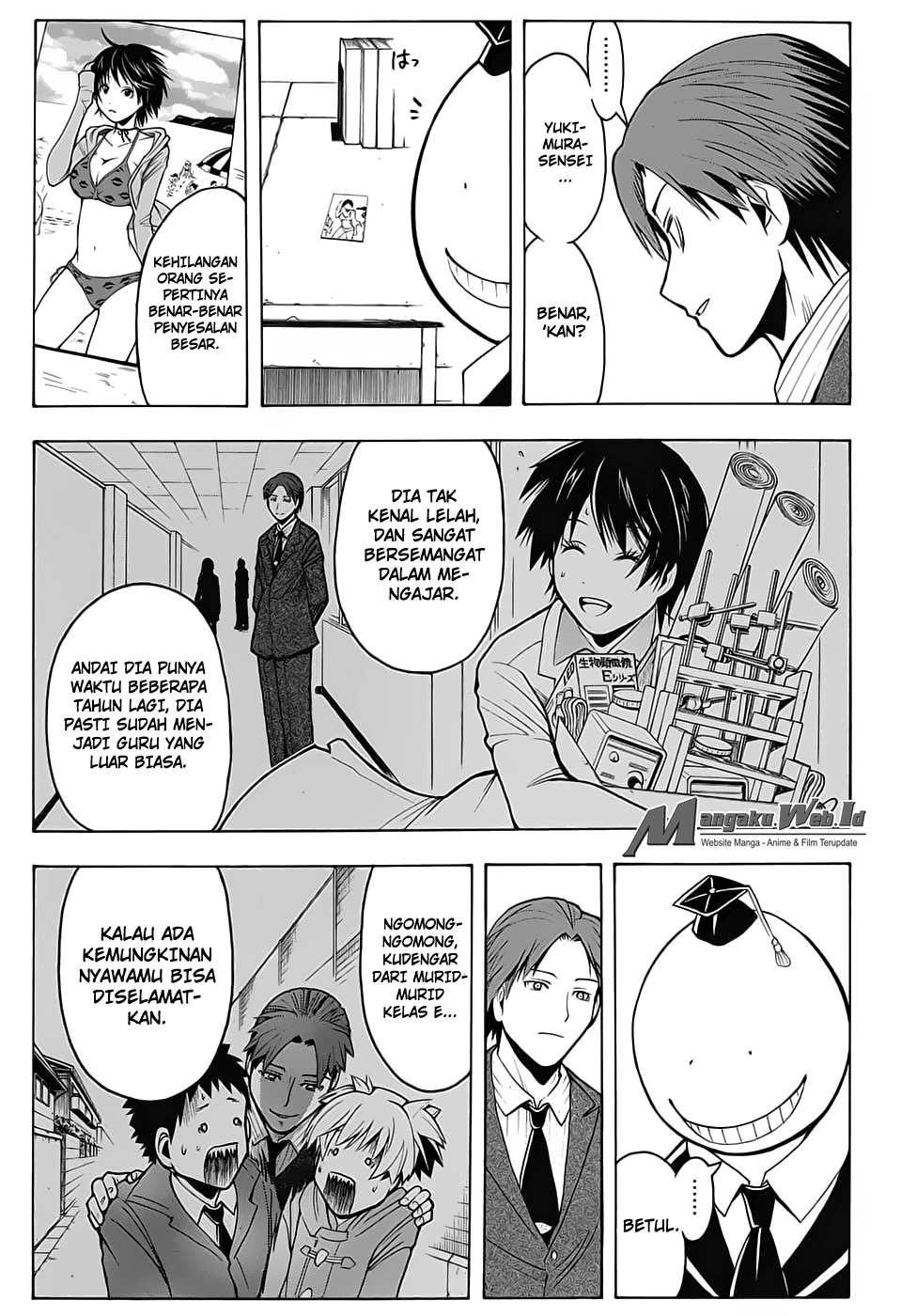 Assassination Classroom Chapter 160 - halaman 10
