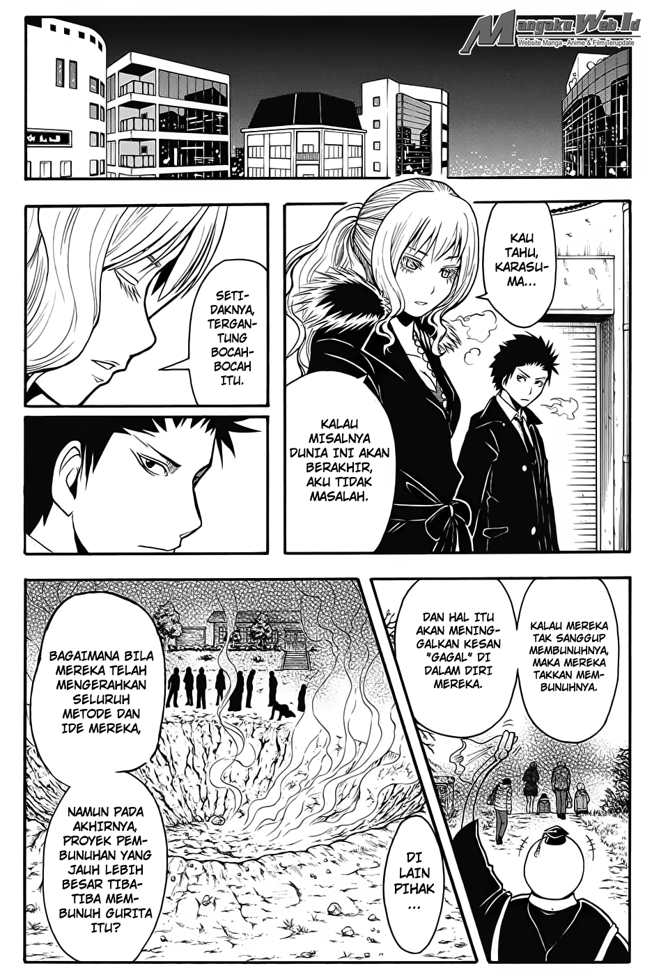 Assassination Classroom Chapter 160 - halaman 14
