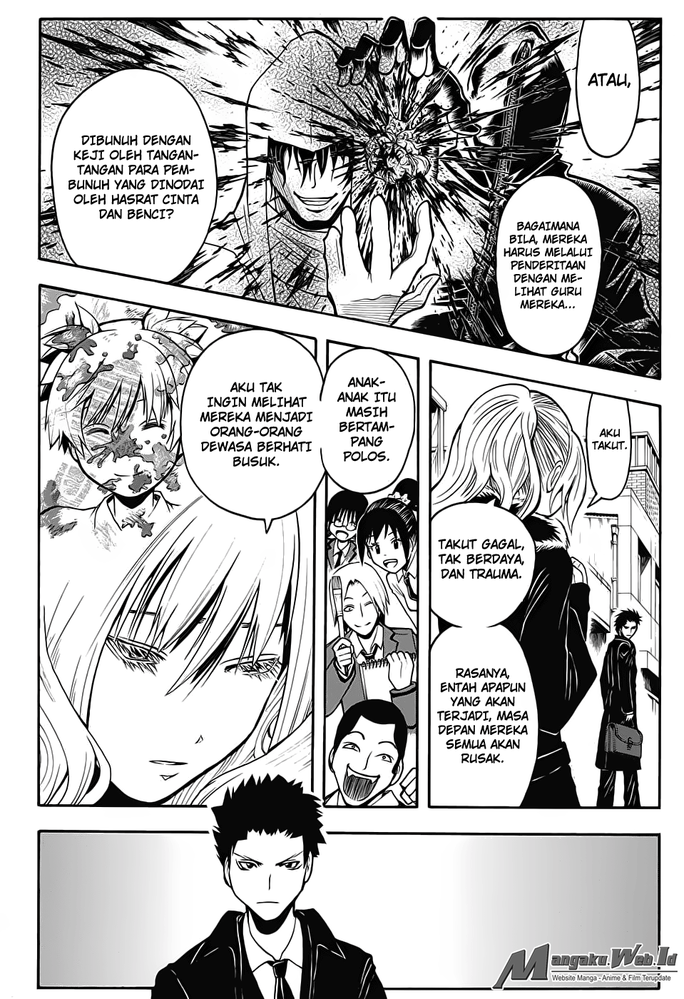 Assassination Classroom Chapter 160 - halaman 15