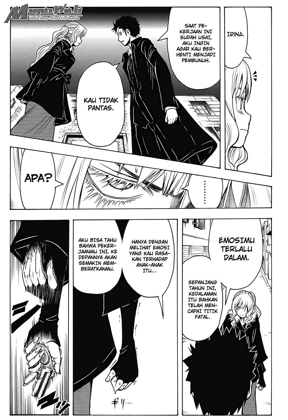 Assassination Classroom Chapter 160 - halaman 16