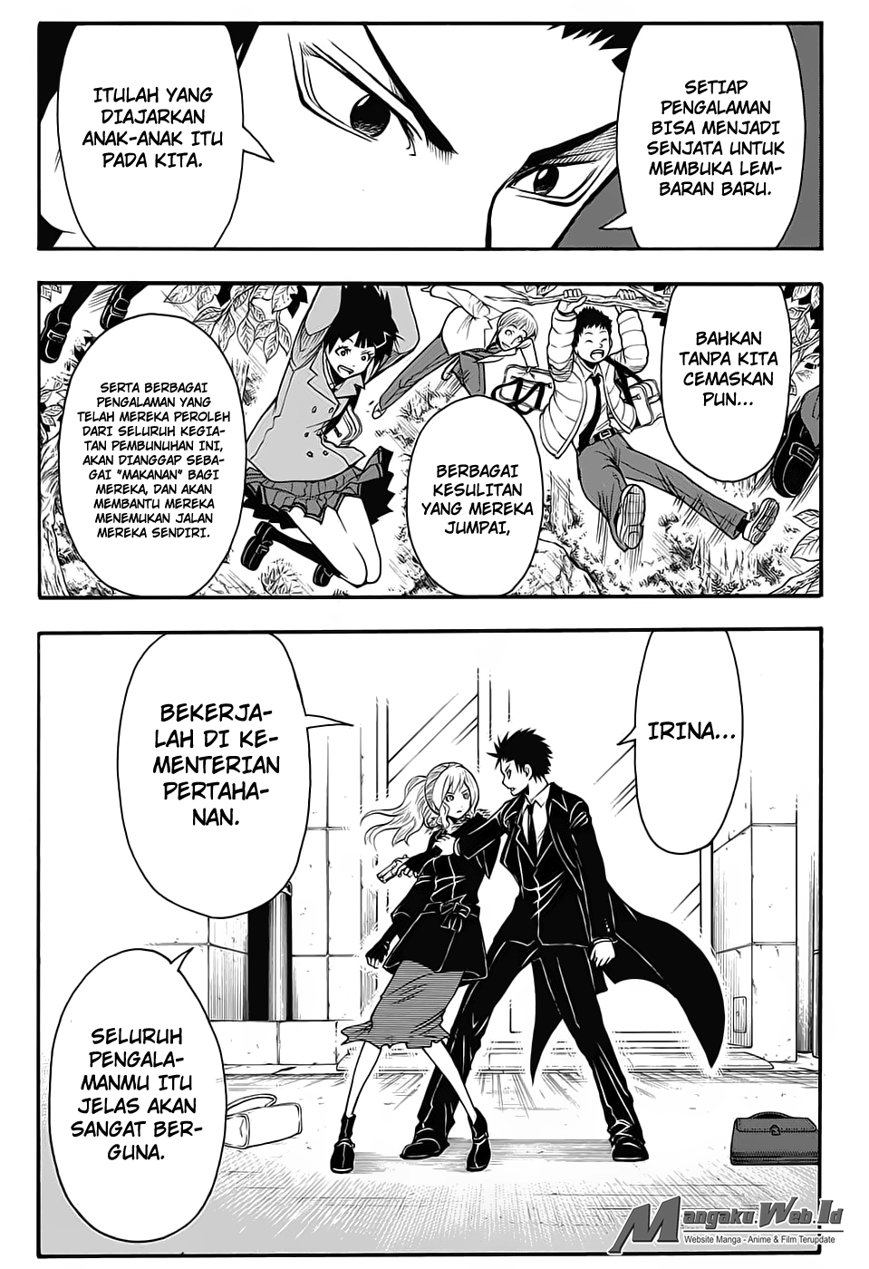Assassination Classroom Chapter 160 - halaman 18