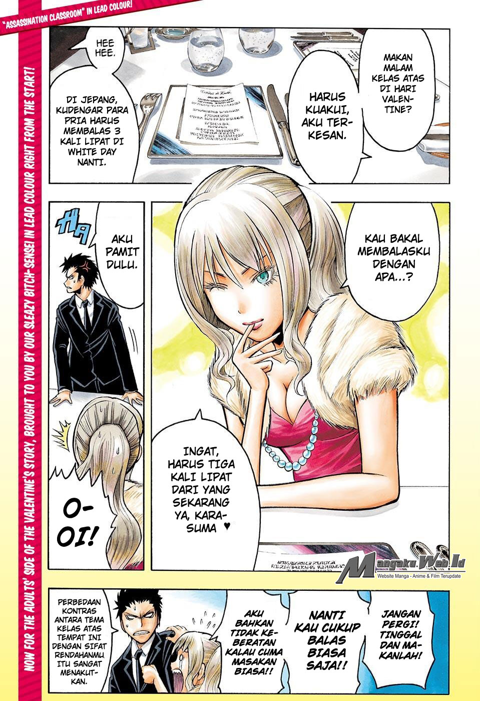 Assassination Classroom Chapter 160 - halaman 2