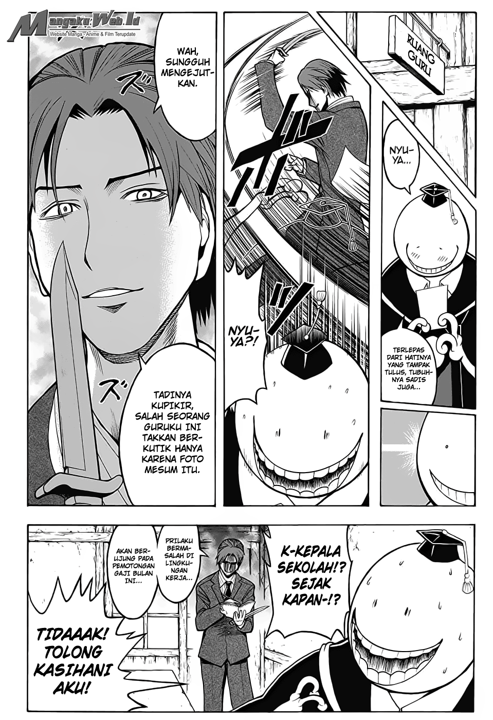 Assassination Classroom Chapter 160 - halaman 9