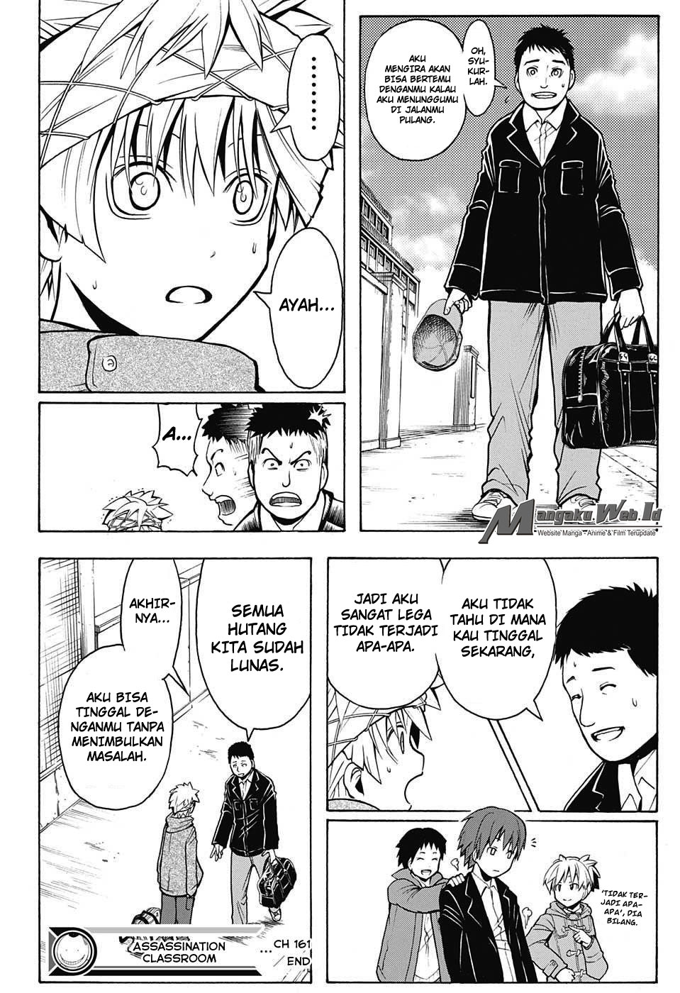 Assassination Classroom Chapter 161 - halaman 18