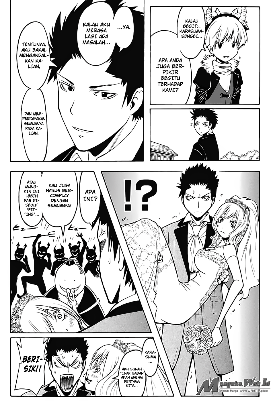Assassination Classroom Chapter 162 - halaman 15