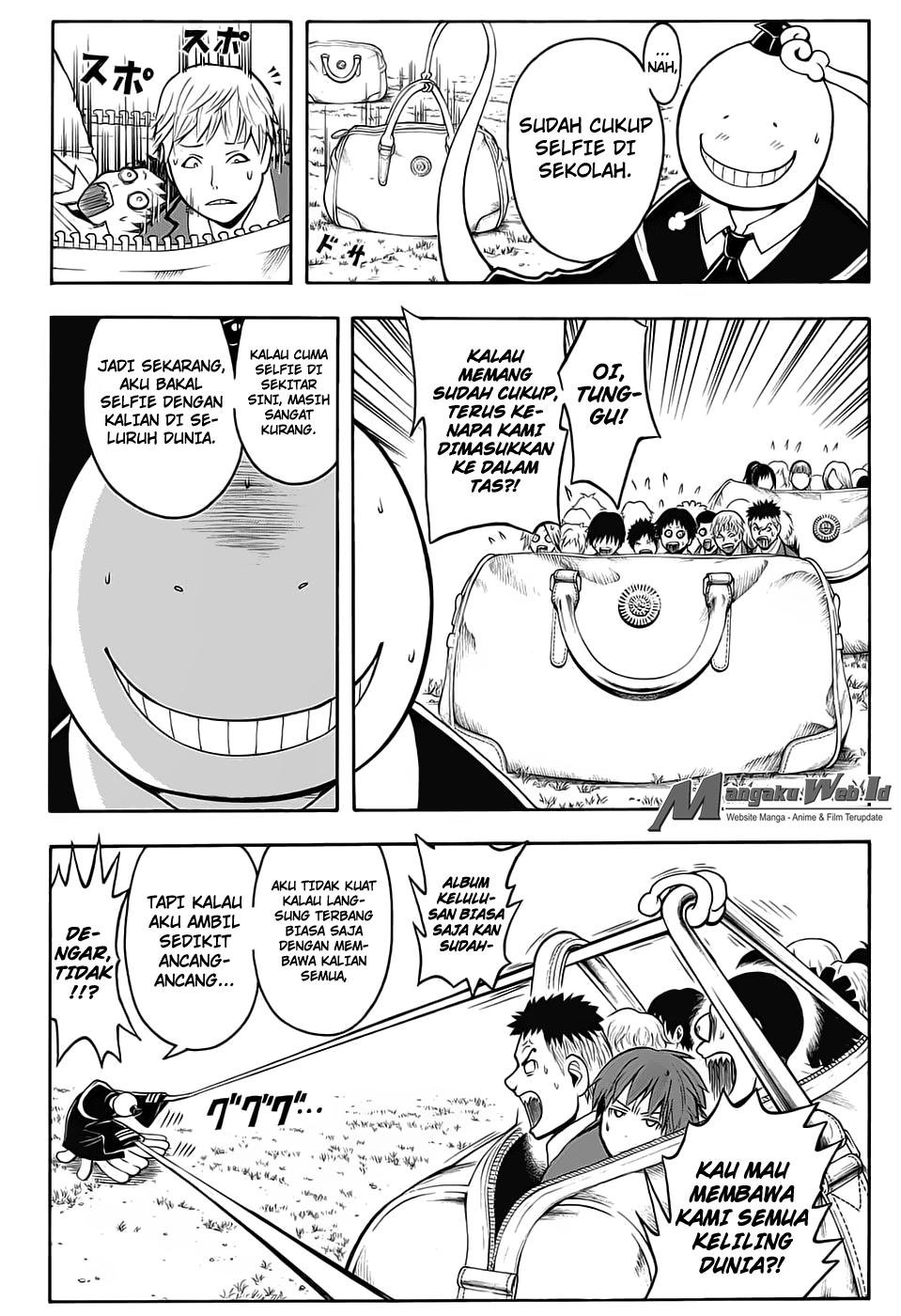 Assassination Classroom Chapter 162 - halaman 16