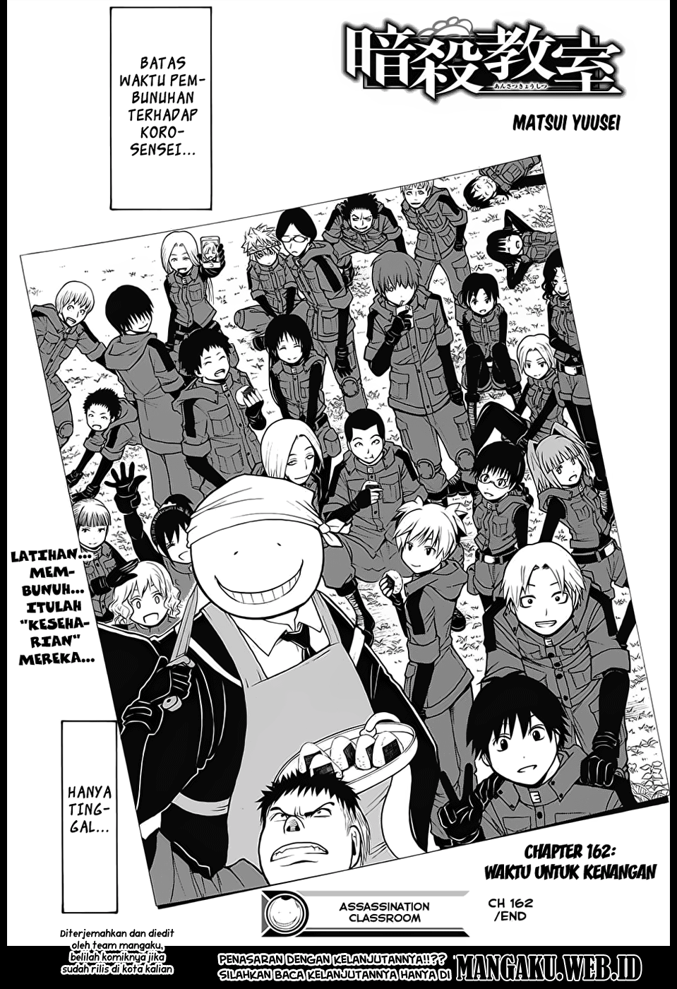 Assassination Classroom Chapter 162 - halaman 19