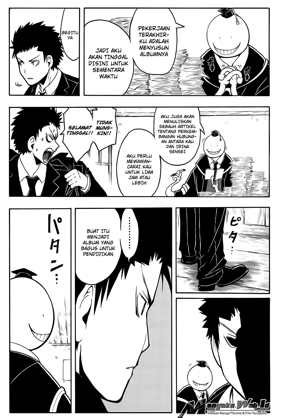 Assassination Classroom Chapter 163 - halaman 14