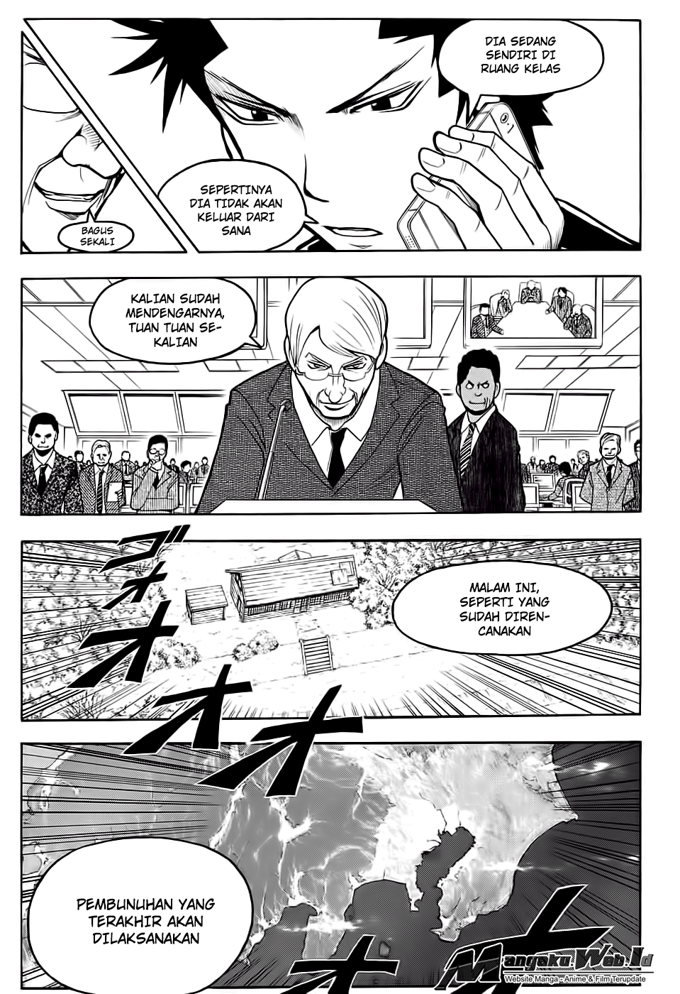 Assassination Classroom Chapter 163 - halaman 16
