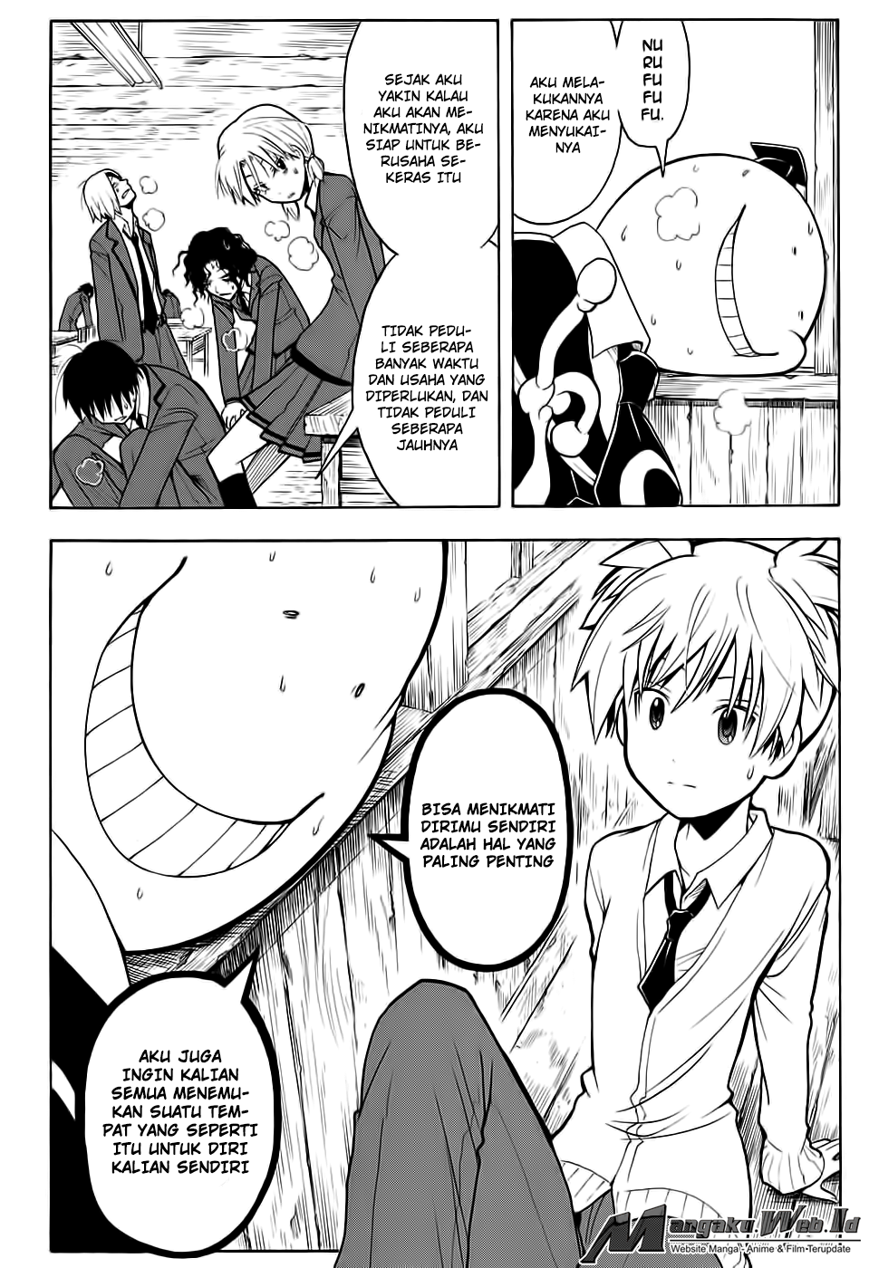 Assassination Classroom Chapter 163 - halaman 2