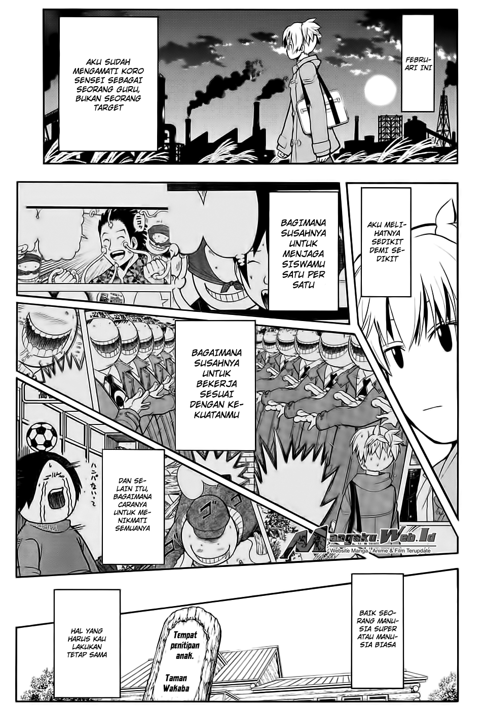 Assassination Classroom Chapter 163 - halaman 3