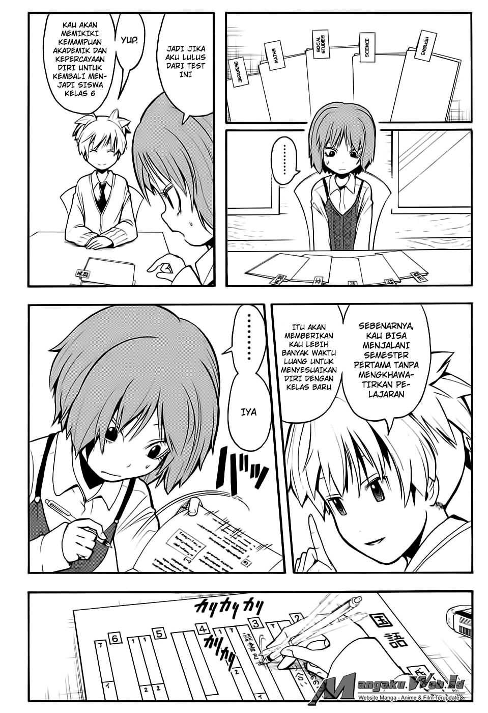 Assassination Classroom Chapter 163 - halaman 4