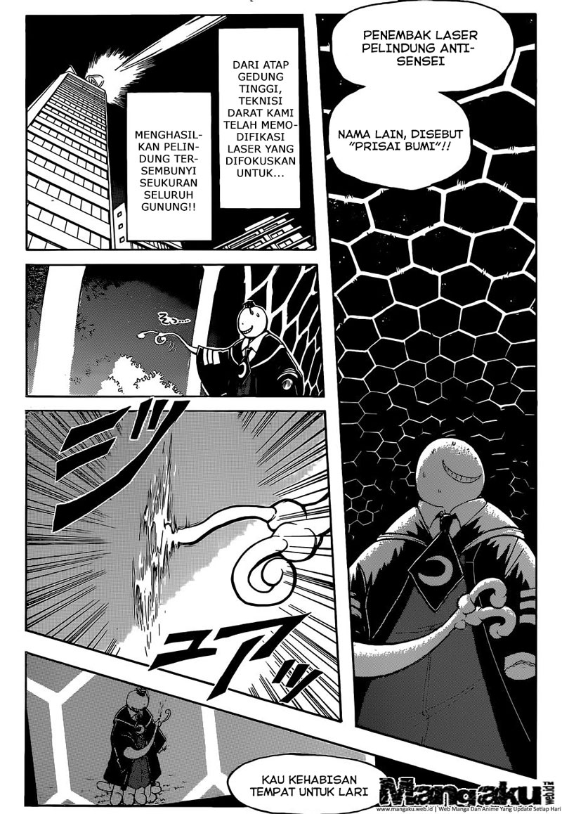 Assassination Classroom Chapter 164 - halaman 9