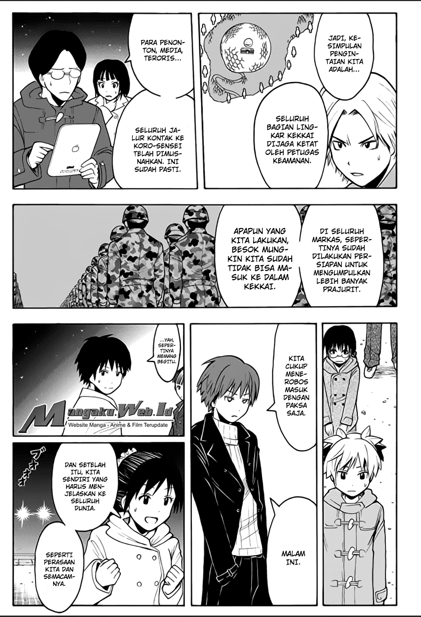 Assassination Classroom Chapter 165 - halaman 12