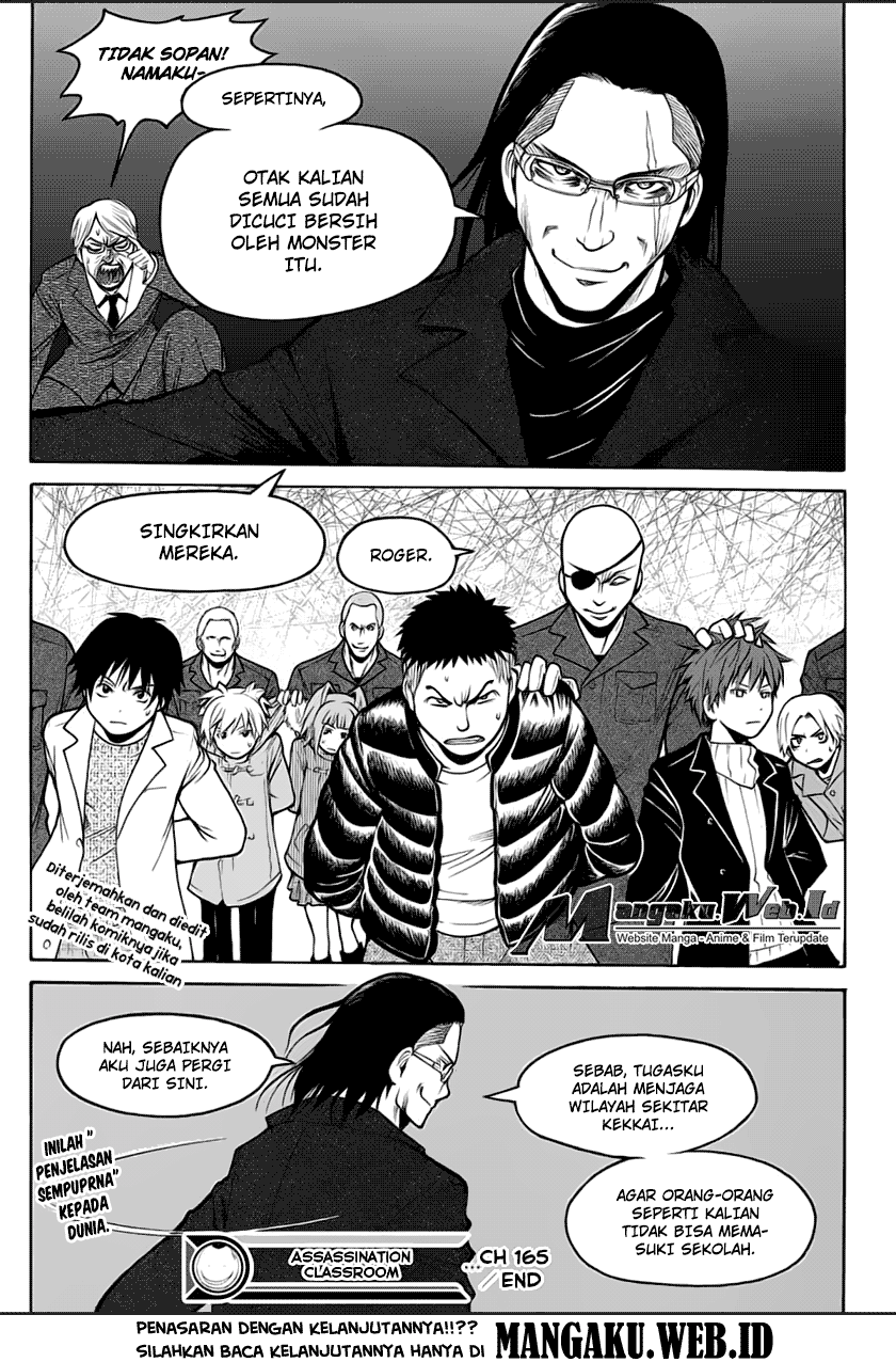 Assassination Classroom Chapter 165 - halaman 20