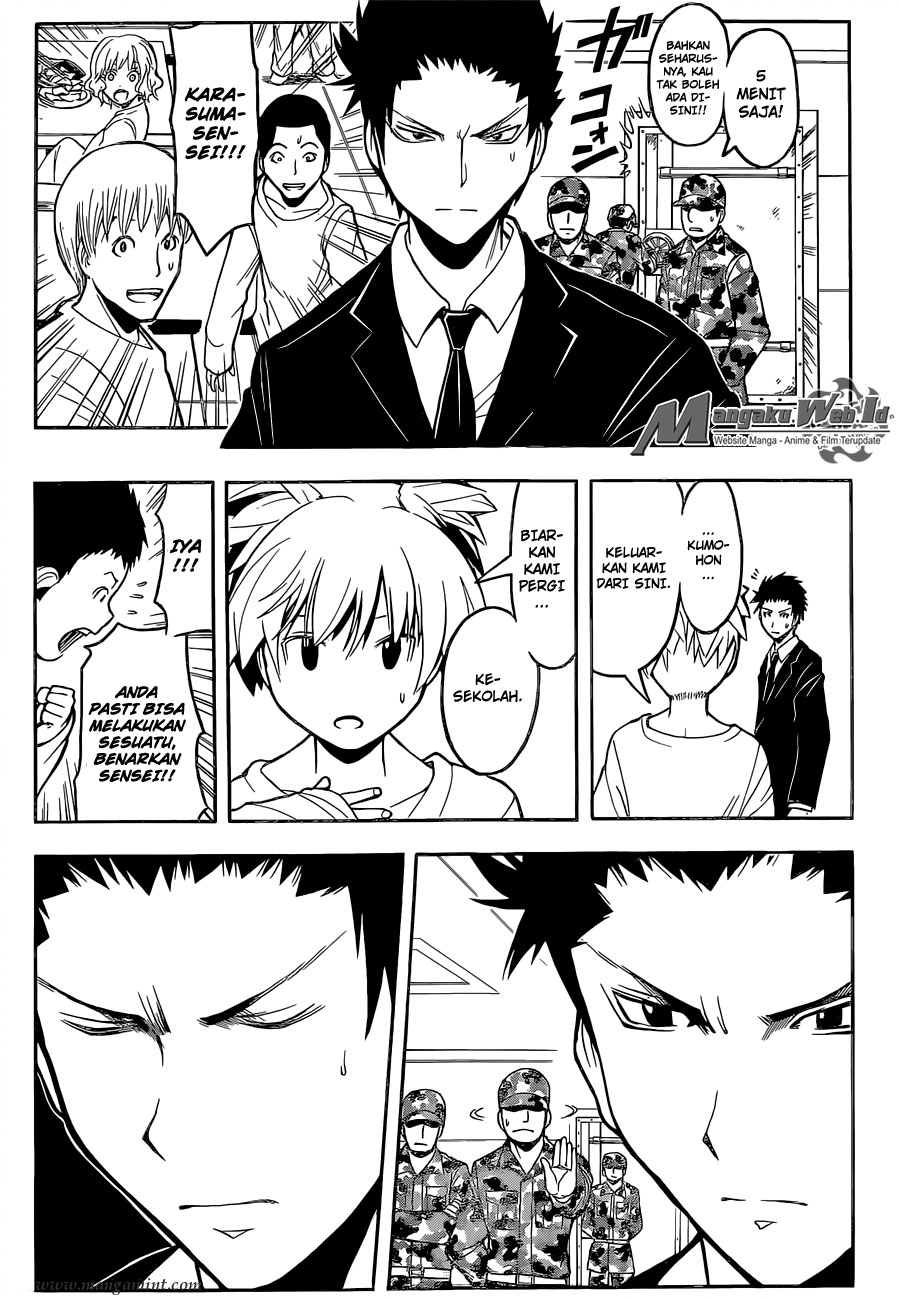Assassination Classroom Chapter 166 - halaman 10