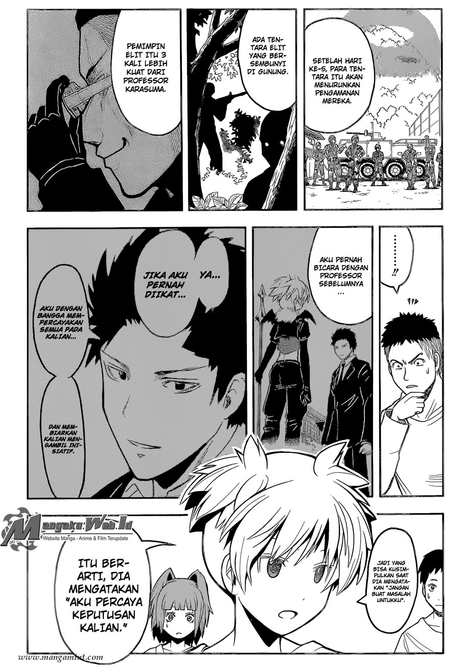 Assassination Classroom Chapter 166 - halaman 17