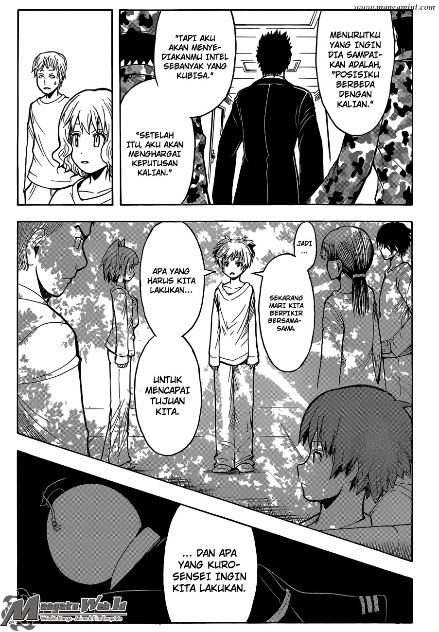 Assassination Classroom Chapter 166 - halaman 18