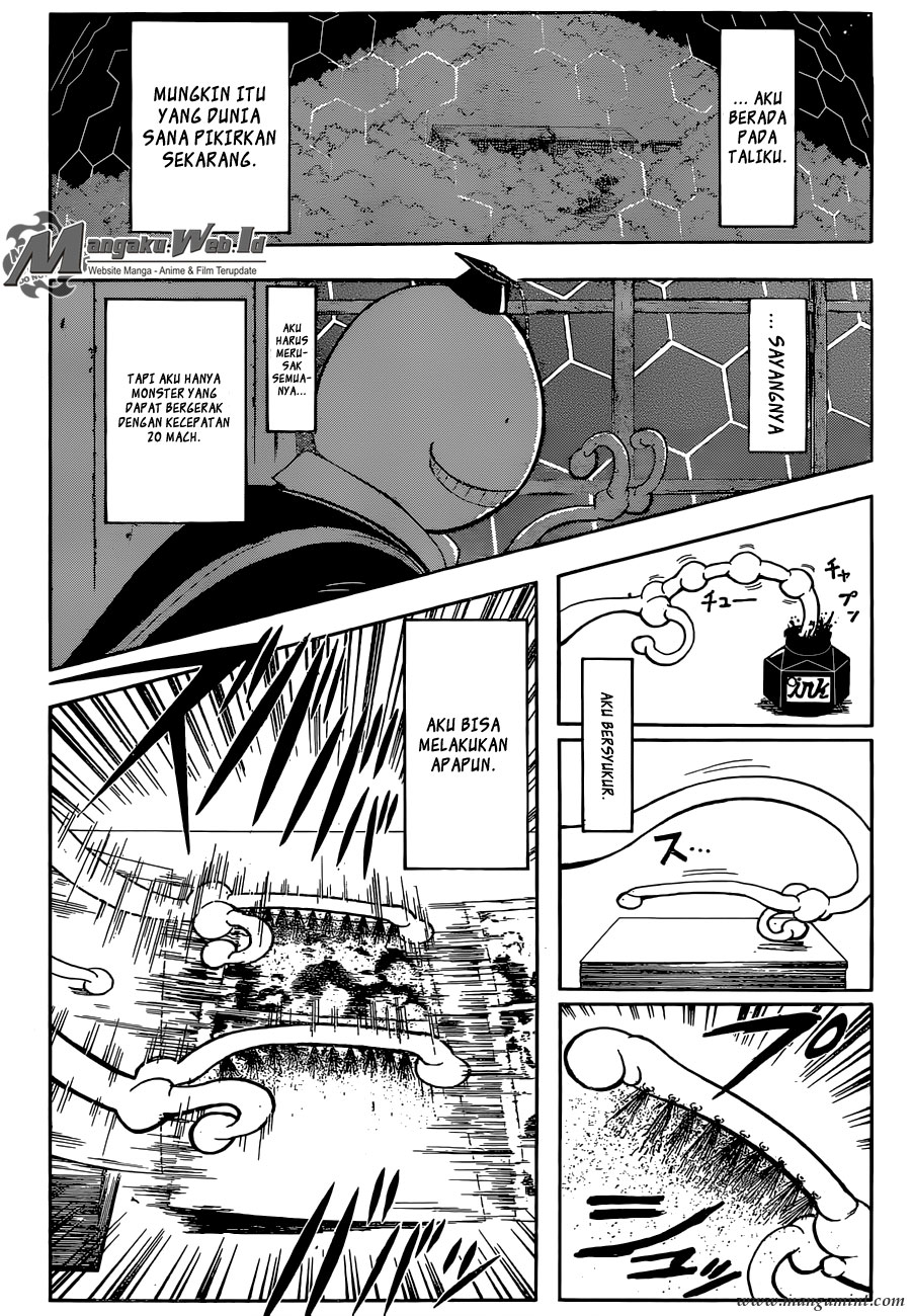 Assassination Classroom Chapter 166 - halaman 19
