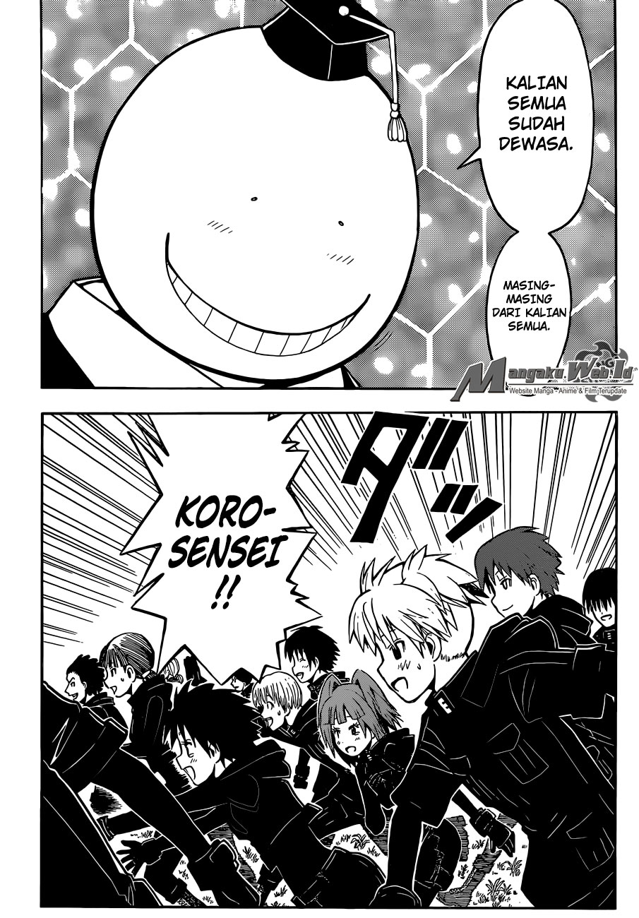 Assassination Classroom Chapter 169 - halaman 19