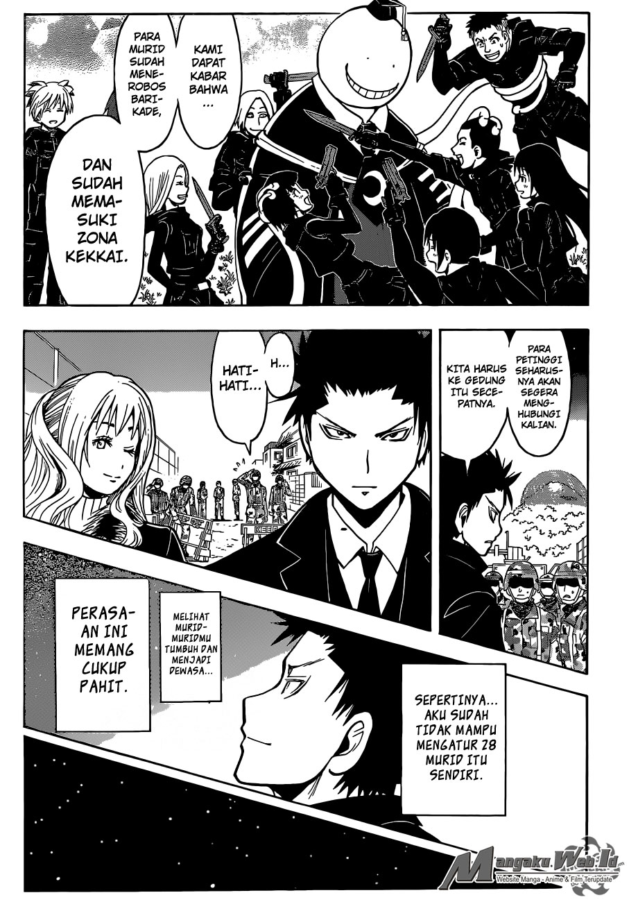 Assassination Classroom Chapter 169 - halaman 20