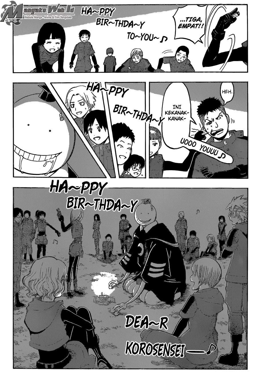 Assassination Classroom Chapter 170 - halaman 15