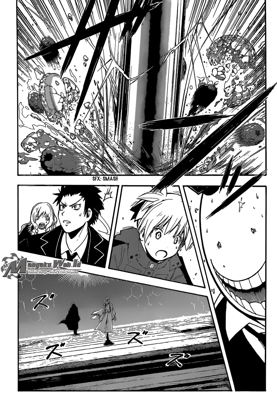Assassination Classroom Chapter 170 - halaman 17