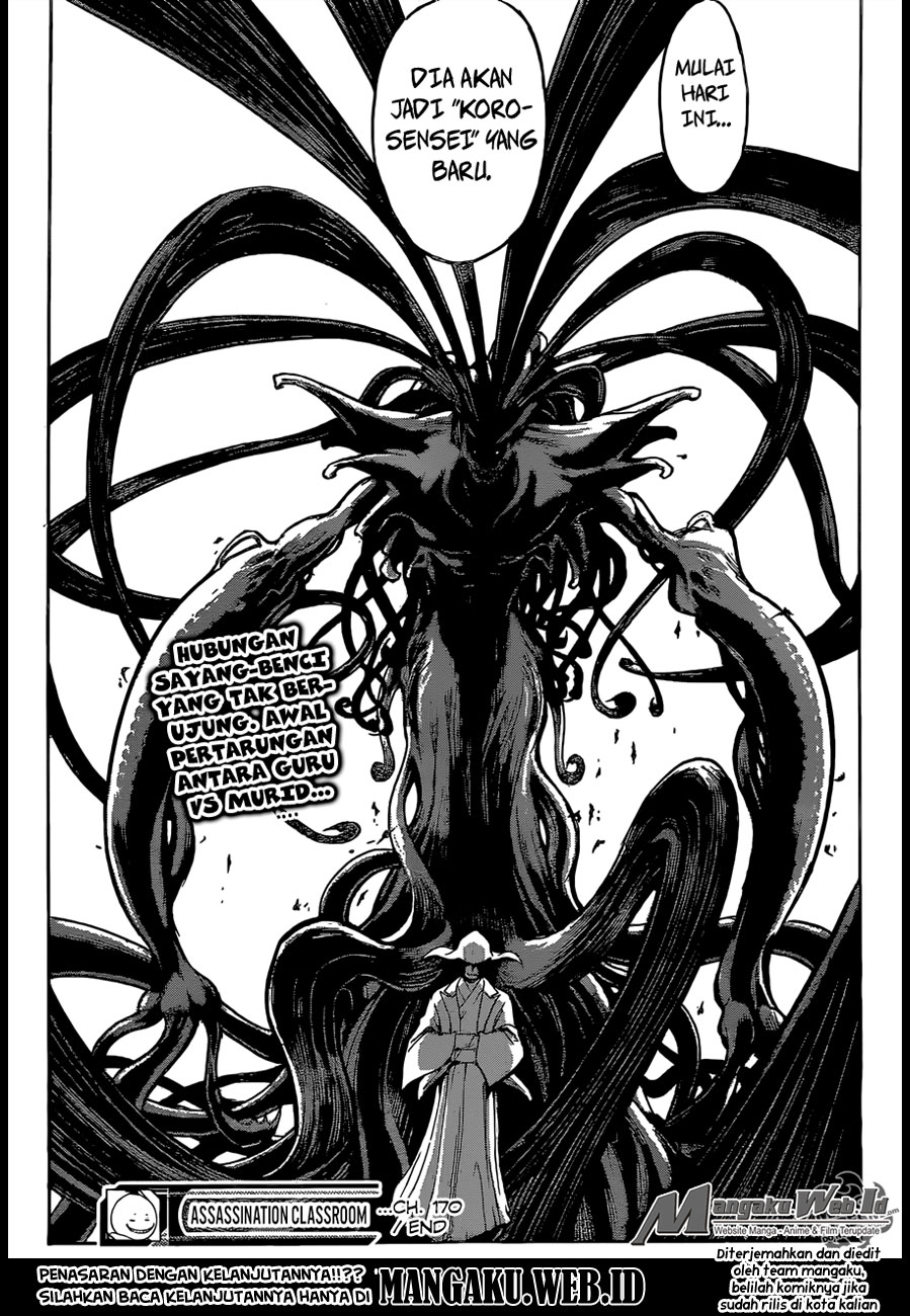 Assassination Classroom Chapter 170 - halaman 20