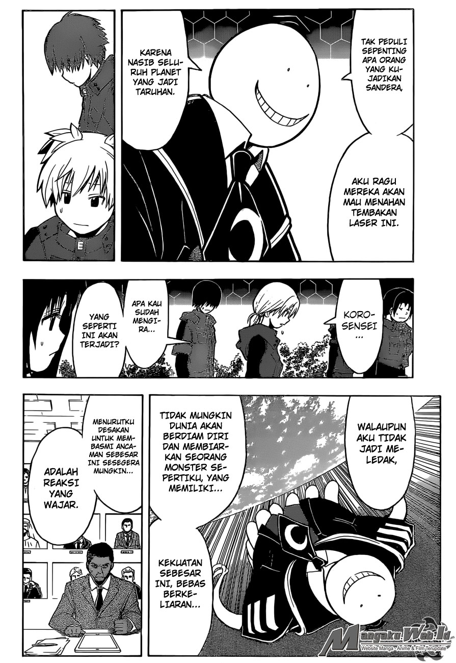 Assassination Classroom Chapter 170 - halaman 3