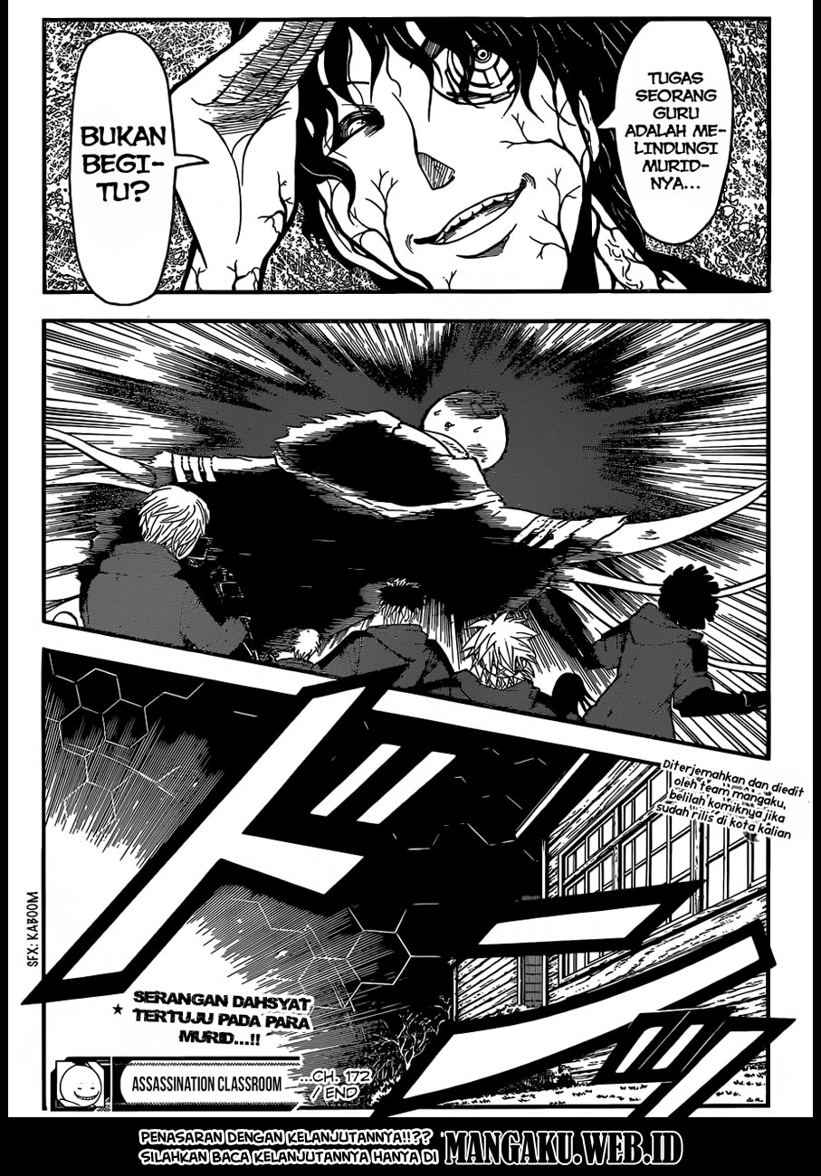 Assassination Classroom Chapter 172 - halaman 20