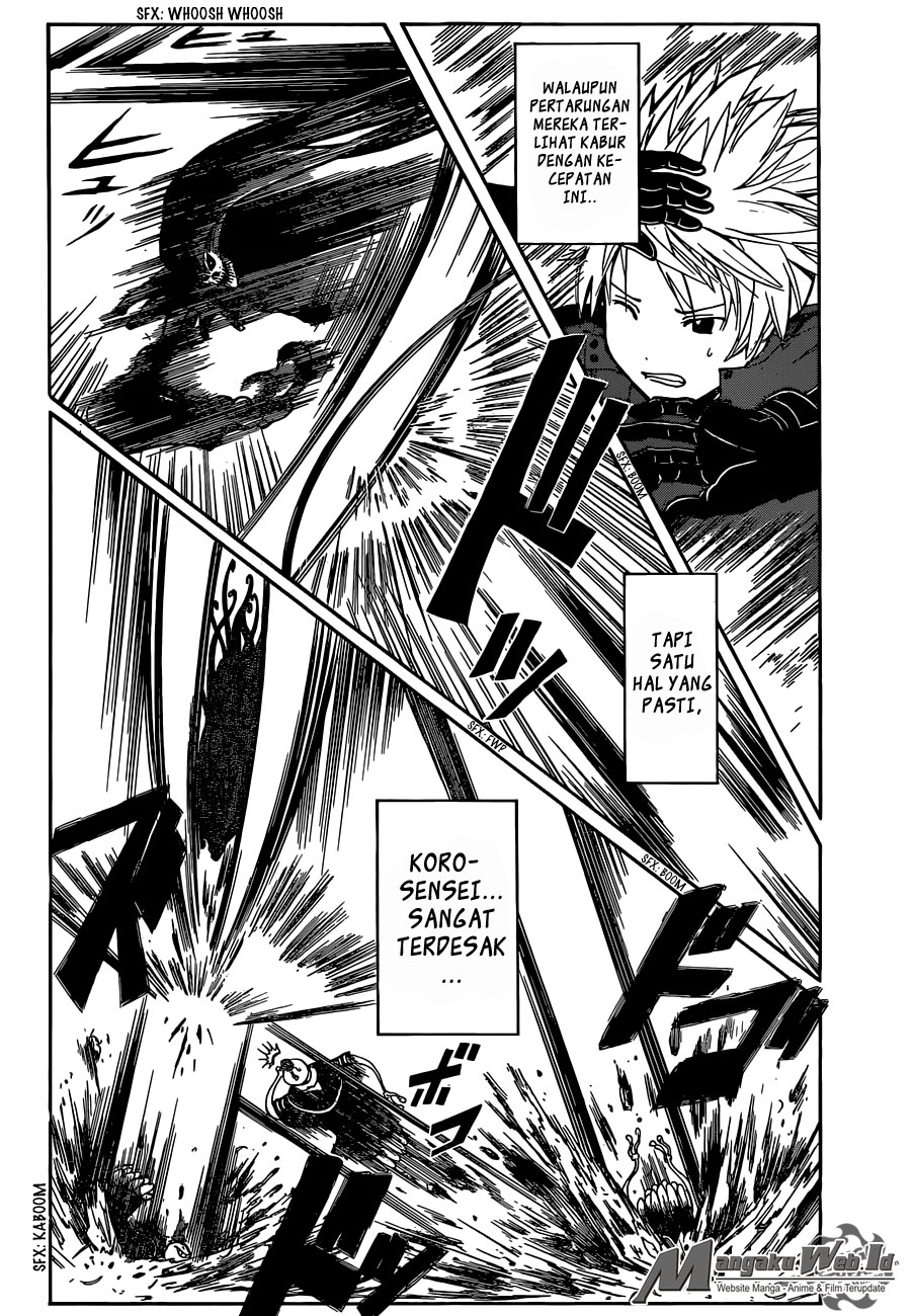 Assassination Classroom Chapter 172 - halaman 3